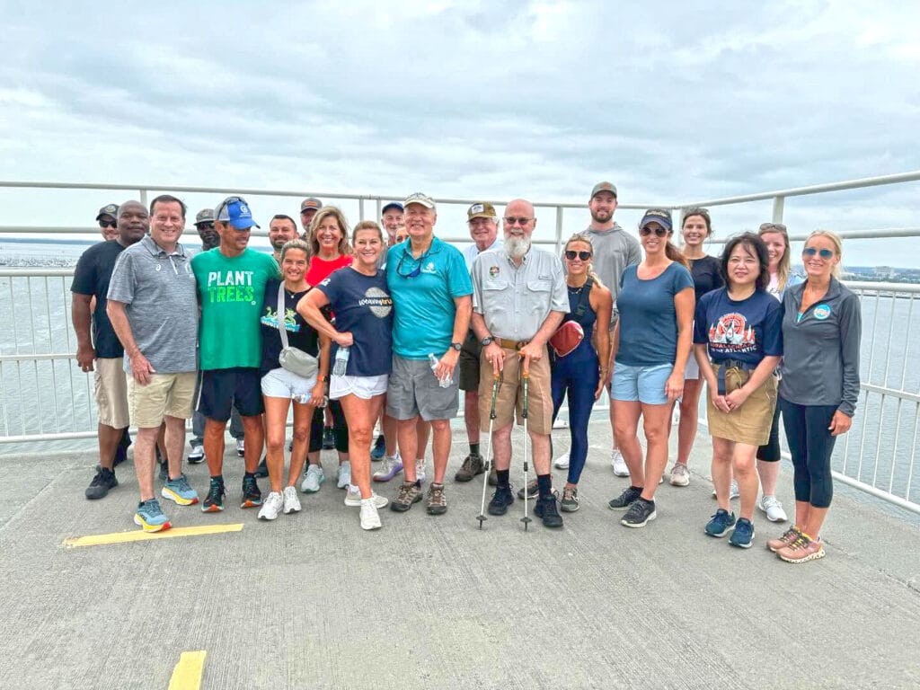The SC7 team at Ravanel Bridge in Charleston, SC