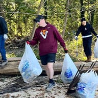 Saluda Riverwalk Litter Clean-Up