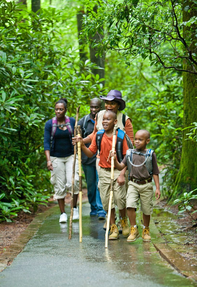 Table Rock Trail hikers