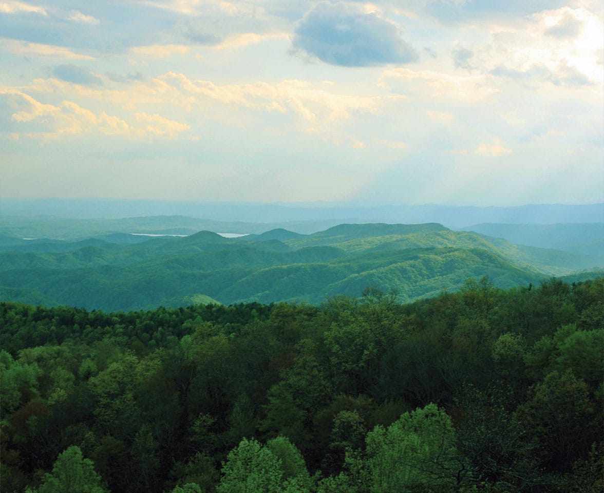 Summit Sassafras Mountain